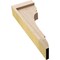 Ekena Millwork 3"W x 6"D x 18"H Thin Bryant Rough Cedar Woodgrain TimberThane Corbel, Primed Tan CORUR03X06X18BRYRCPR - alternate 6